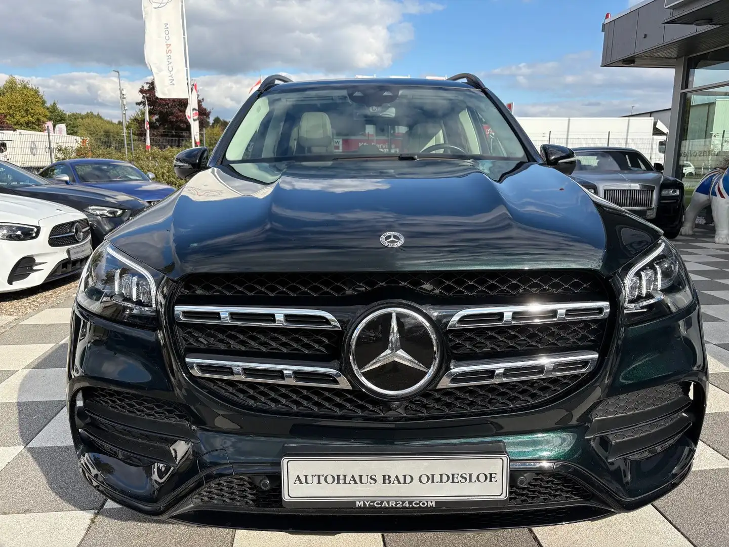 Mercedes-Benz GLS 400 d+AMG LINE+StdHzg+Massage+22"+Panorama Grün - 2