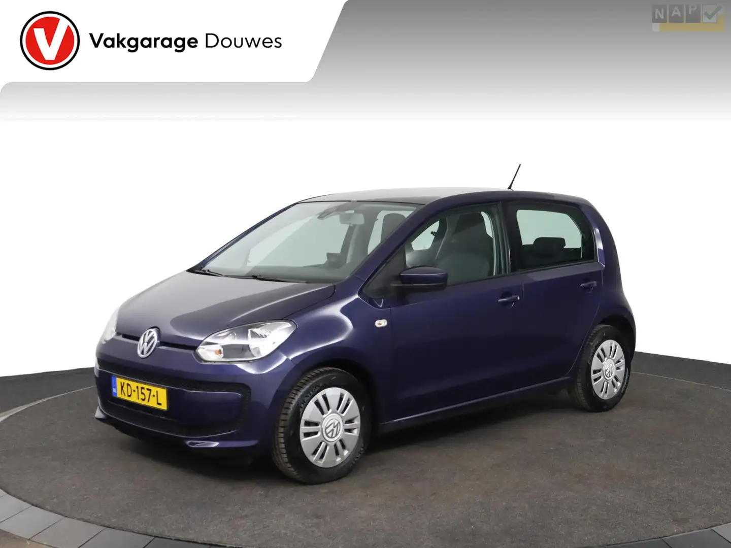 Volkswagen up! 1.0 move up! BlueMotion | NAP | Airco | Navigatie Bleu - 1