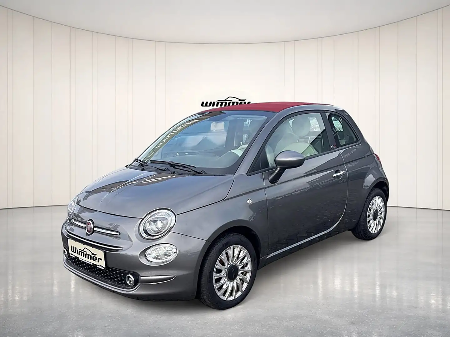 Fiat 500C Hybrid 70 Lounge 1,0 Navi Grau - 1