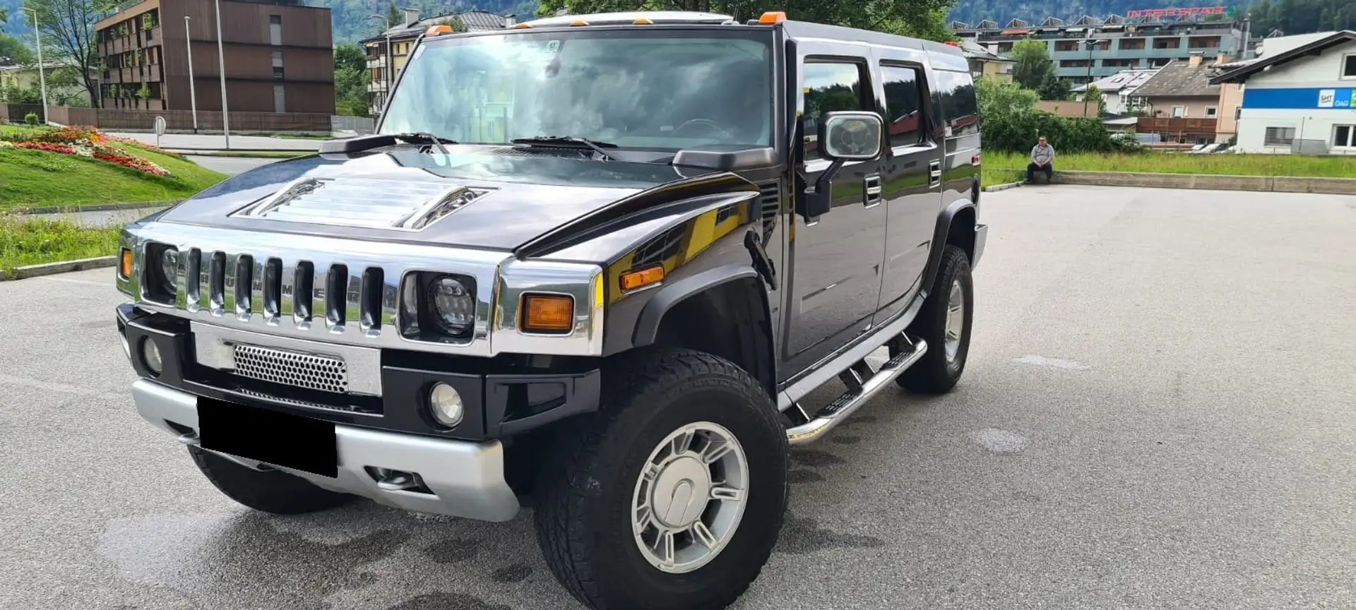 HUMMER H2 6,0 V8 Luxury SUV*2.Be*Service&Pickerl Neu* Czarny - 2