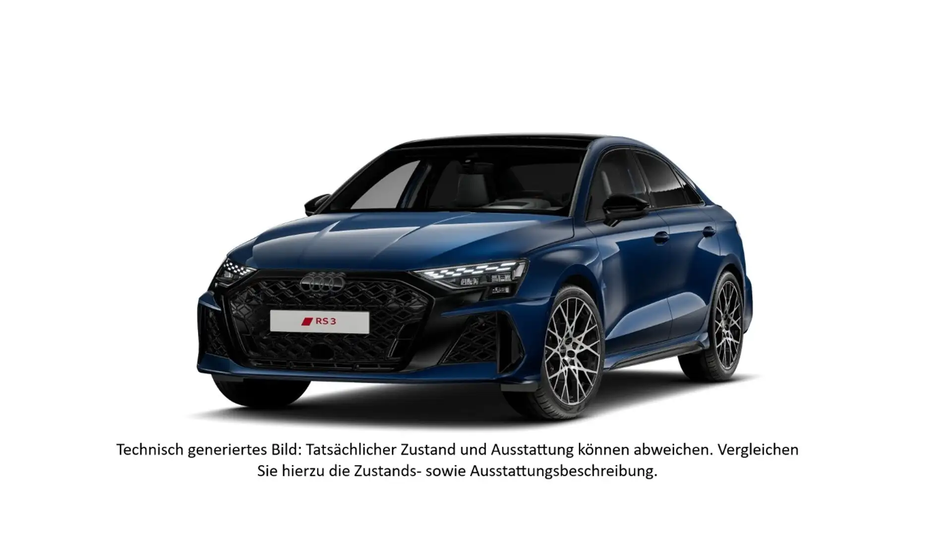 Audi RS3 RS 3 Limousine Pano 280 Matrix DesPak HuD SONOS Ka Blau - 2