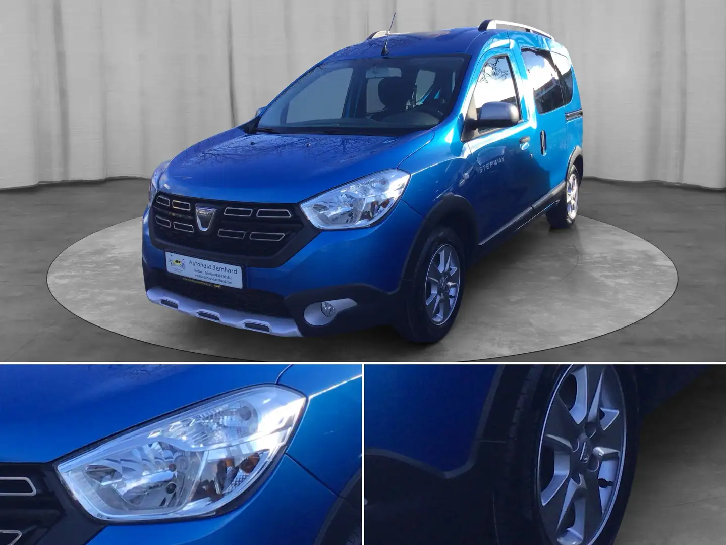 Dacia Dokker 1.3 TCe 130 6-Gang Stepway Pro Blau - 1