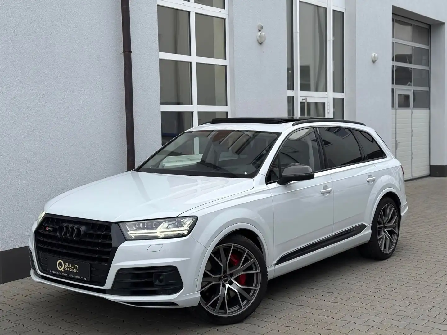 Audi SQ7 4.0 V8 TDI Quattro S-Line *7 Sitzer*VOLL*B&O Weiß - 2