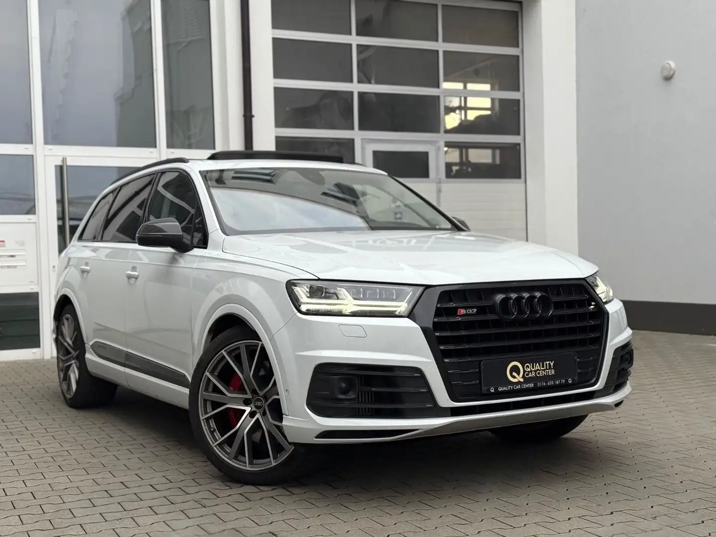 Audi SQ7 4.0 V8 TDI Quattro S-Line *7 Sitzer*VOLL*B&O Weiß - 1