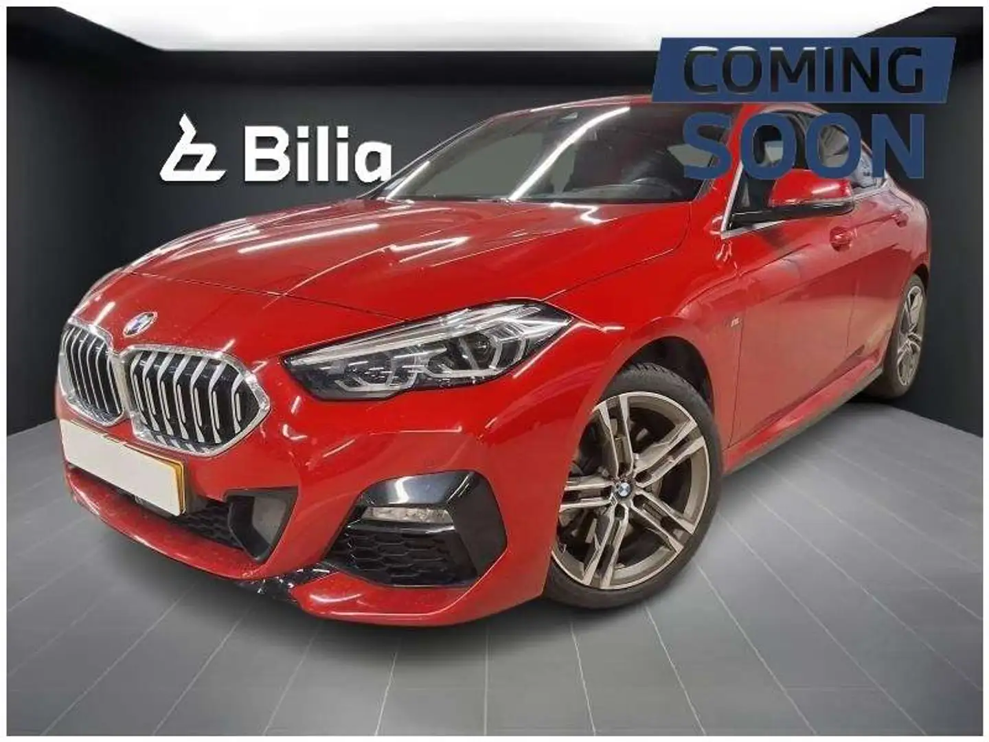 BMW 220 d xDrive pack M 2021 Rouge - 1
