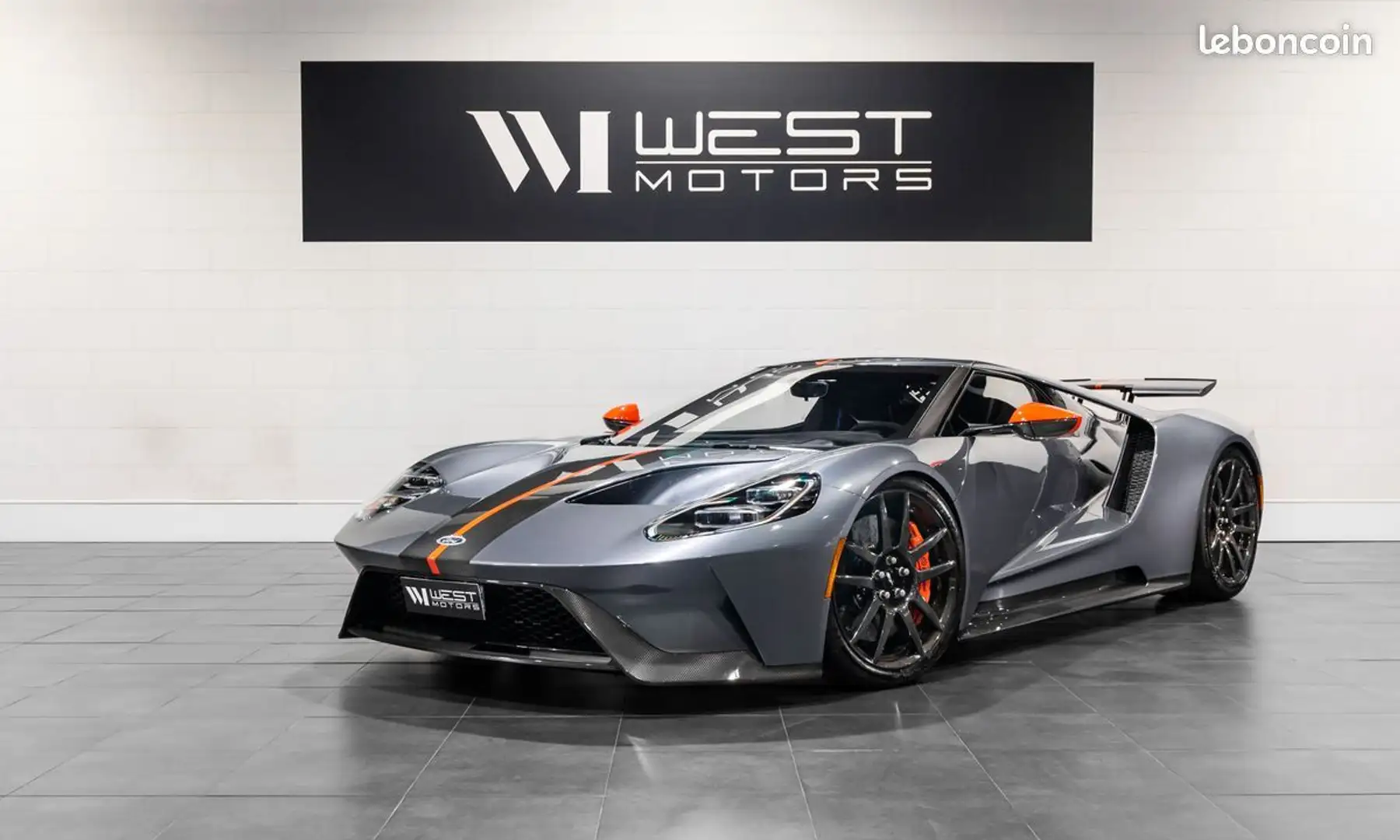 Ford GT Carbon Series V6 647 – 1°MAIN Française Malus Payé TVA LOA Grigio - 1