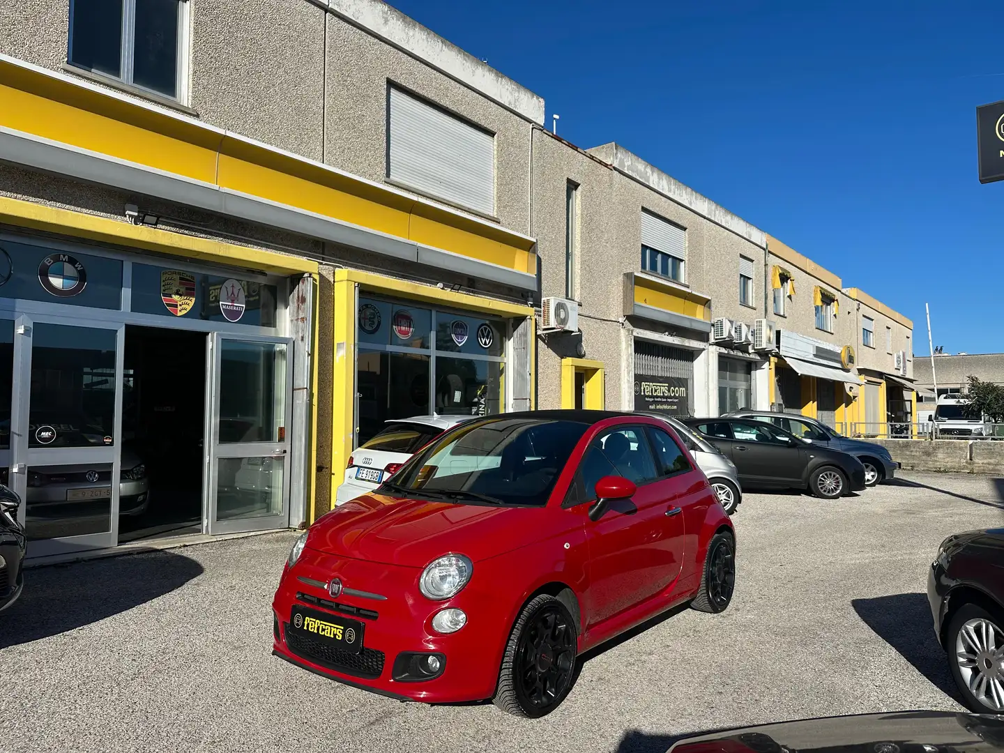 Fiat 500C 500C Sport 1.2 Lounge 69cv Rouge - 2