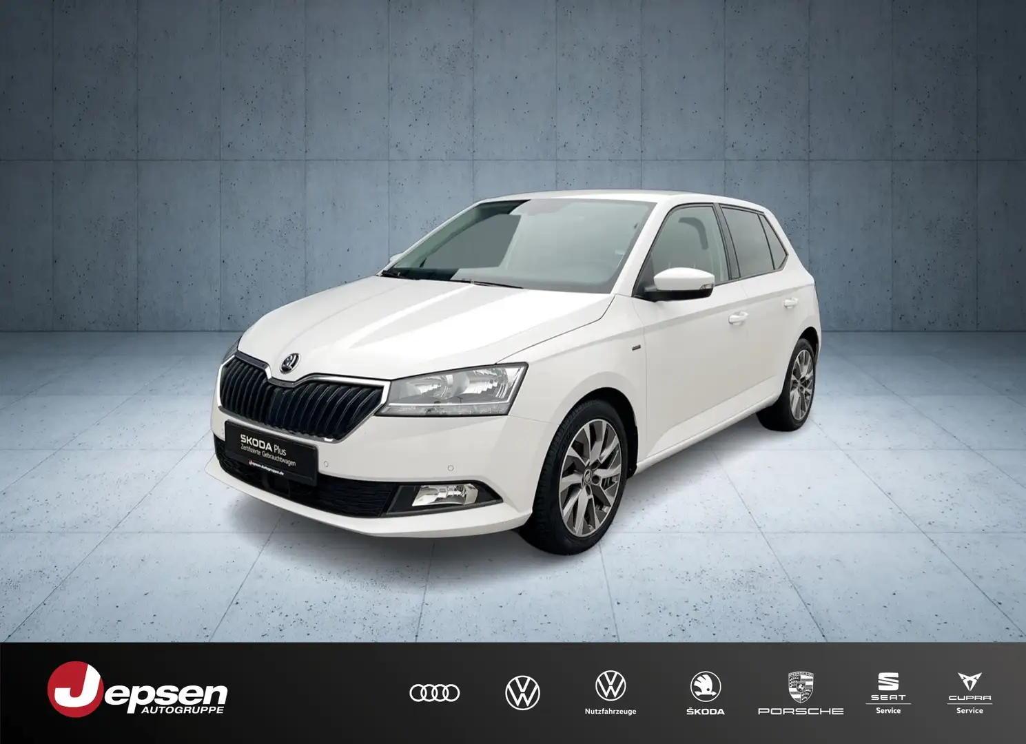 Skoda Fabia 1.0 TSI Clever /ACC /SMART LINK Weiß - 1