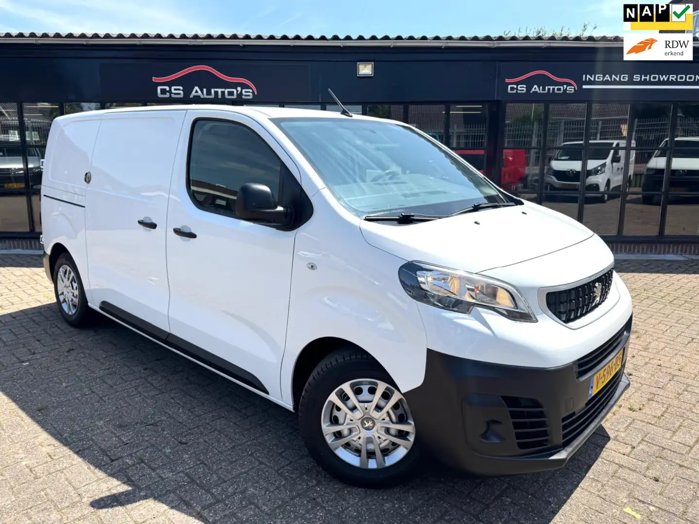 Peugeot Expert 1.6 BlueHDI|EURO6|AIRCO|CRUISE.CONTROL|LAGE KM STA Blanc - 1