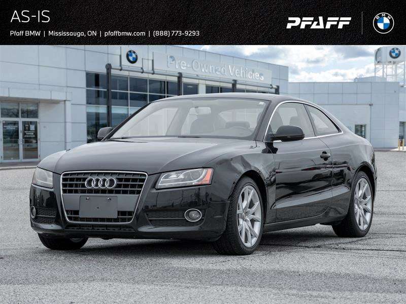 2010 Audi A5 2.0T 6-Speed Manual / AS-IS SPECIAL /