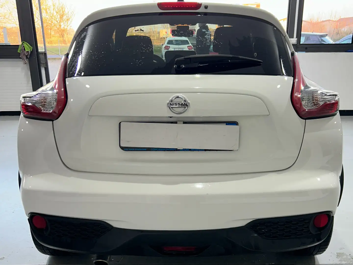 Nissan Juke Juke I 2015 1.5 dci Tekna c/pelle 110cv E6 Bianco - 2