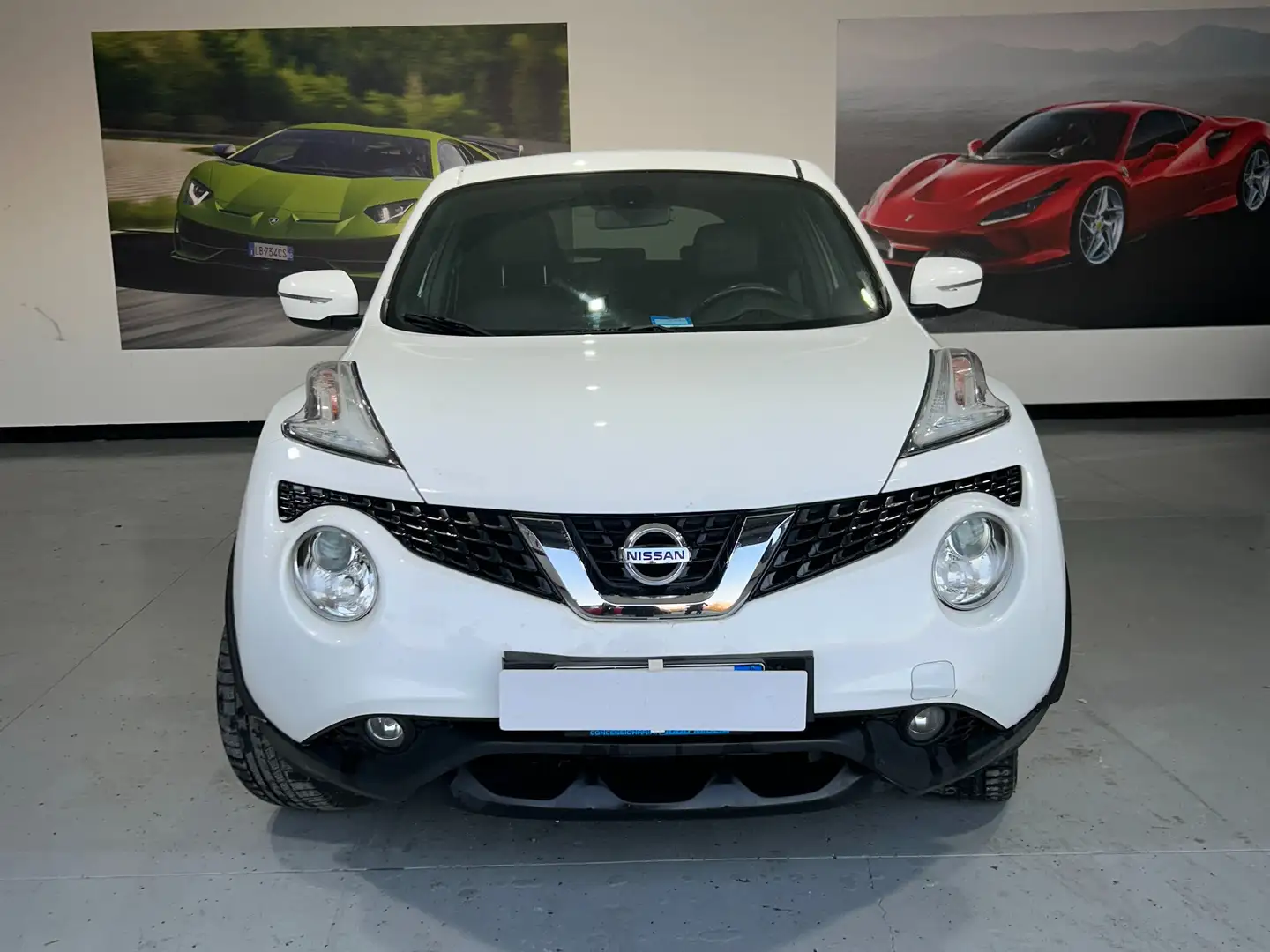 Nissan Juke Juke I 2015 1.5 dci Tekna c/pelle 110cv E6 Bianco - 1