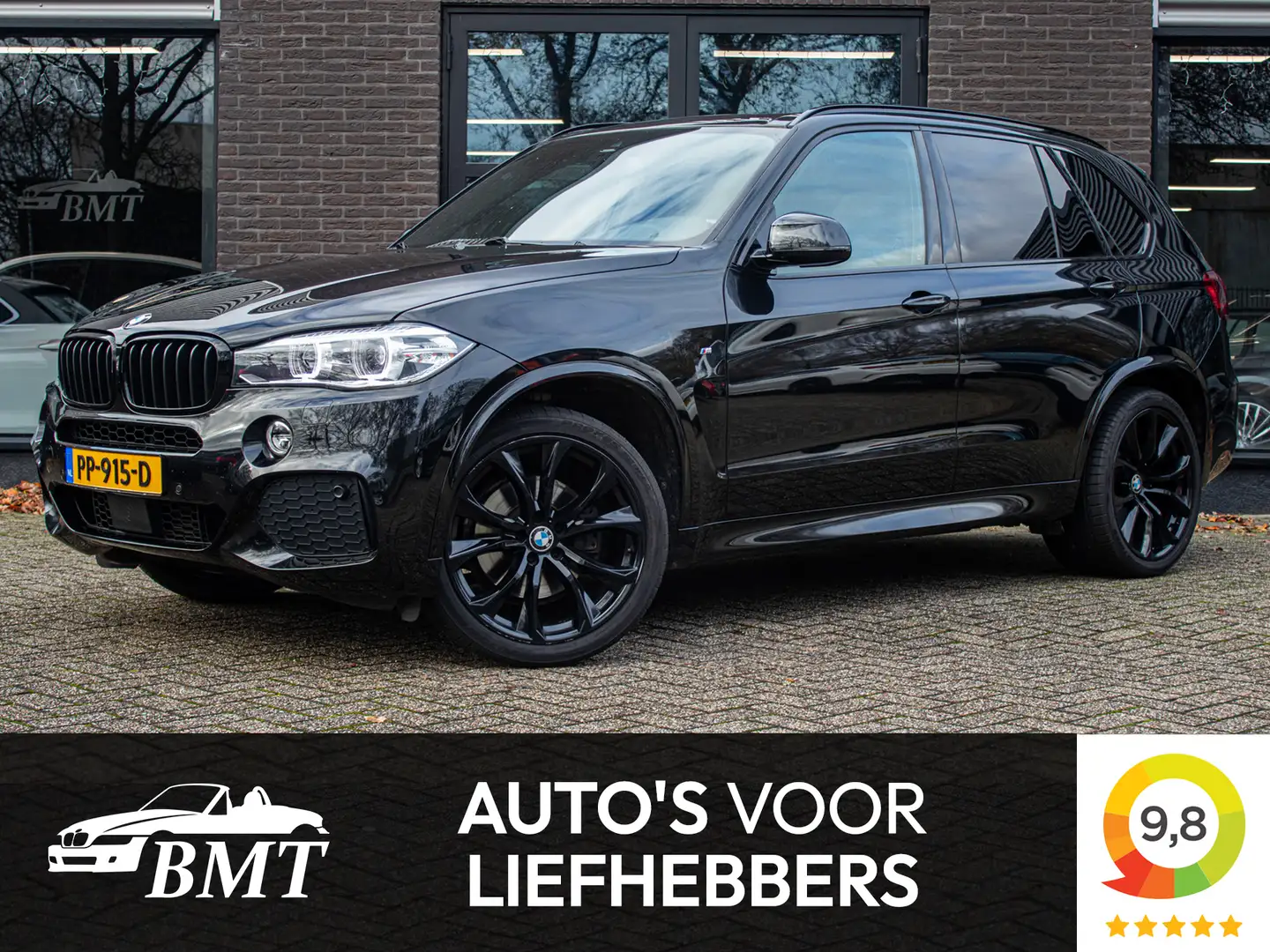 BMW X5 F15 xDrive40d M Sport High Executive / Head-Up / A Negro - 1