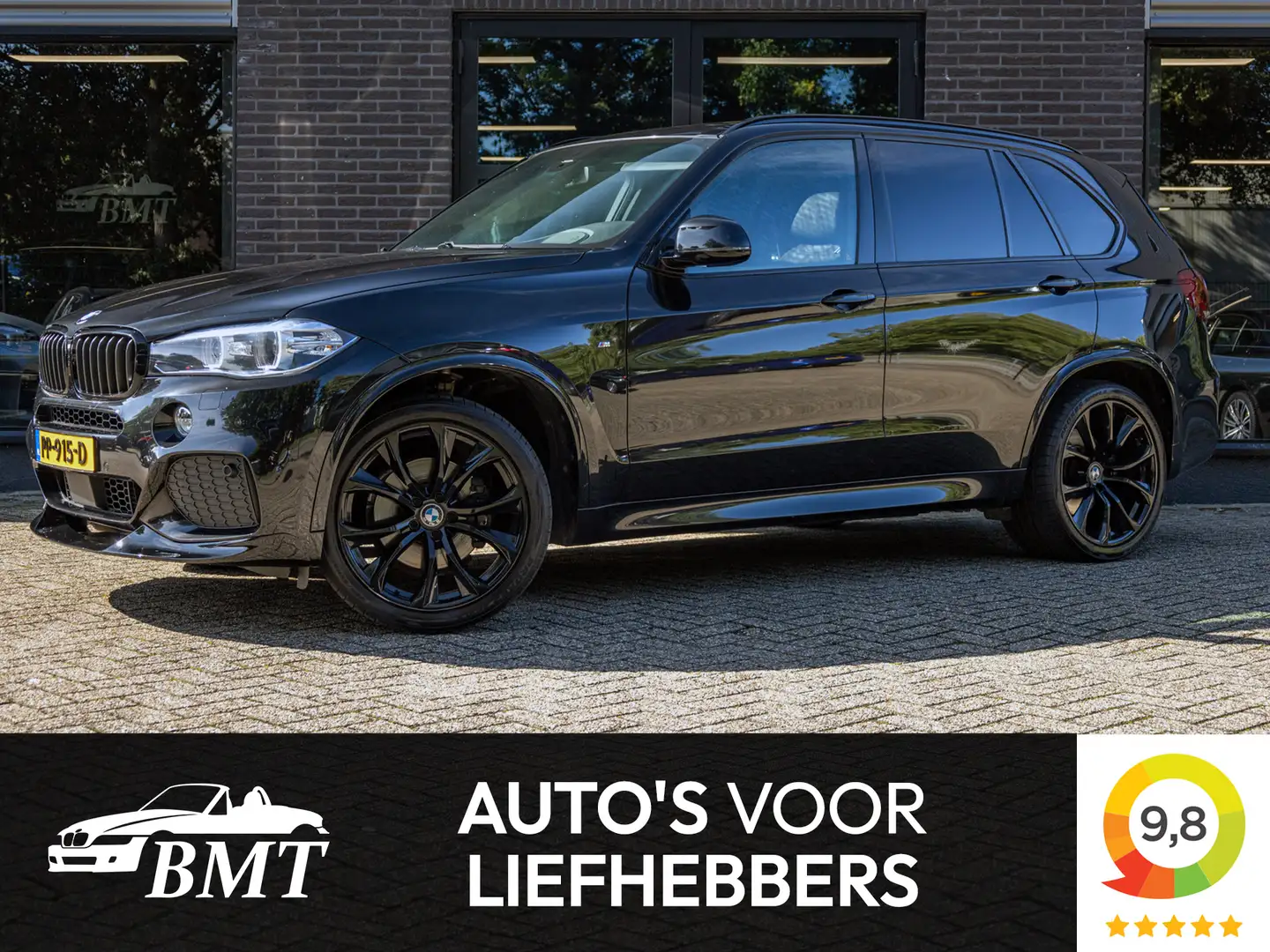 BMW X5 F15 xDrive40d M Sport High Executive / Head-Up / A Negro - 1