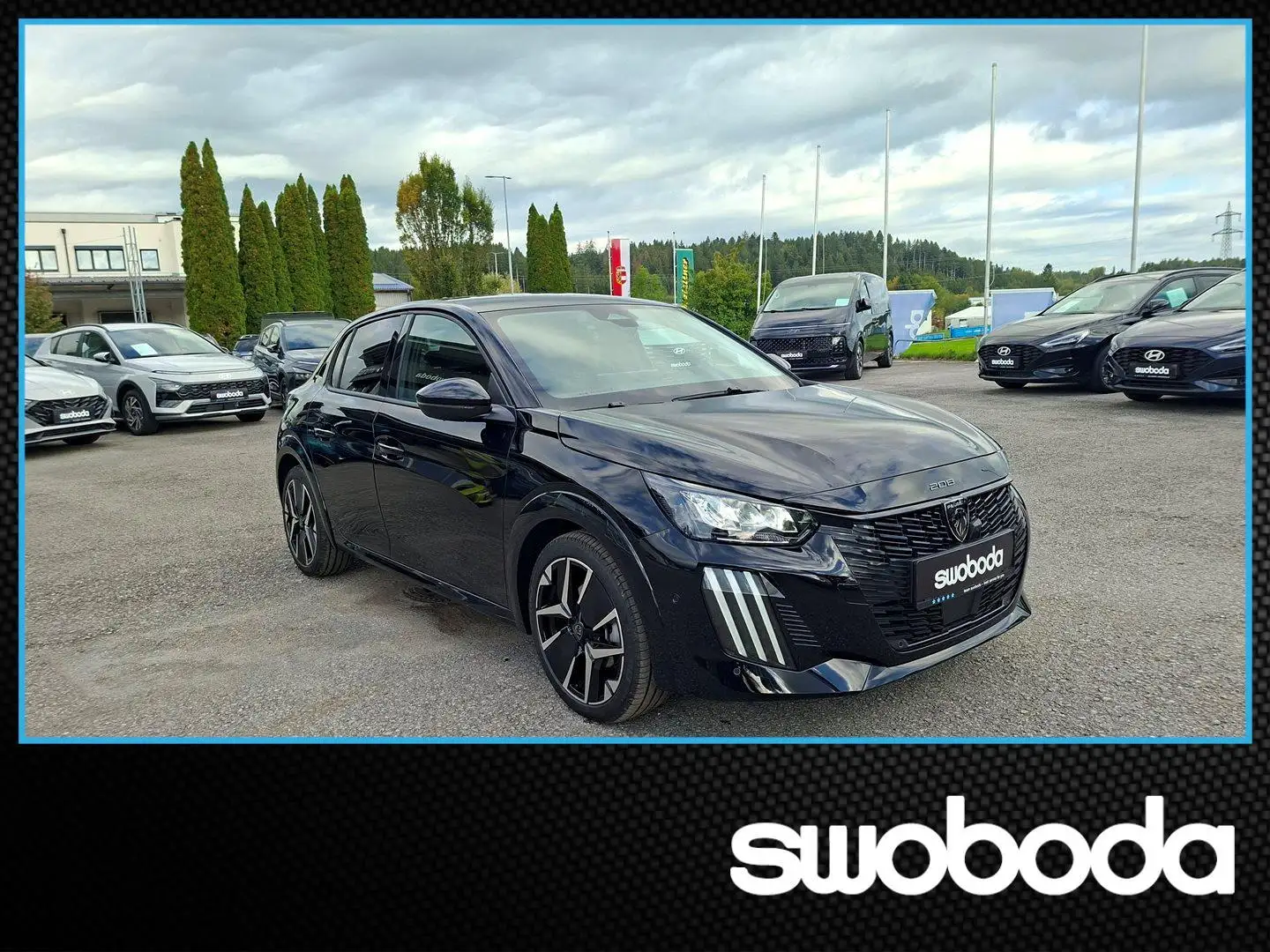 Peugeot 208 ALLURE Turbo 100 6-Gang-Manuell Schwarz - 2