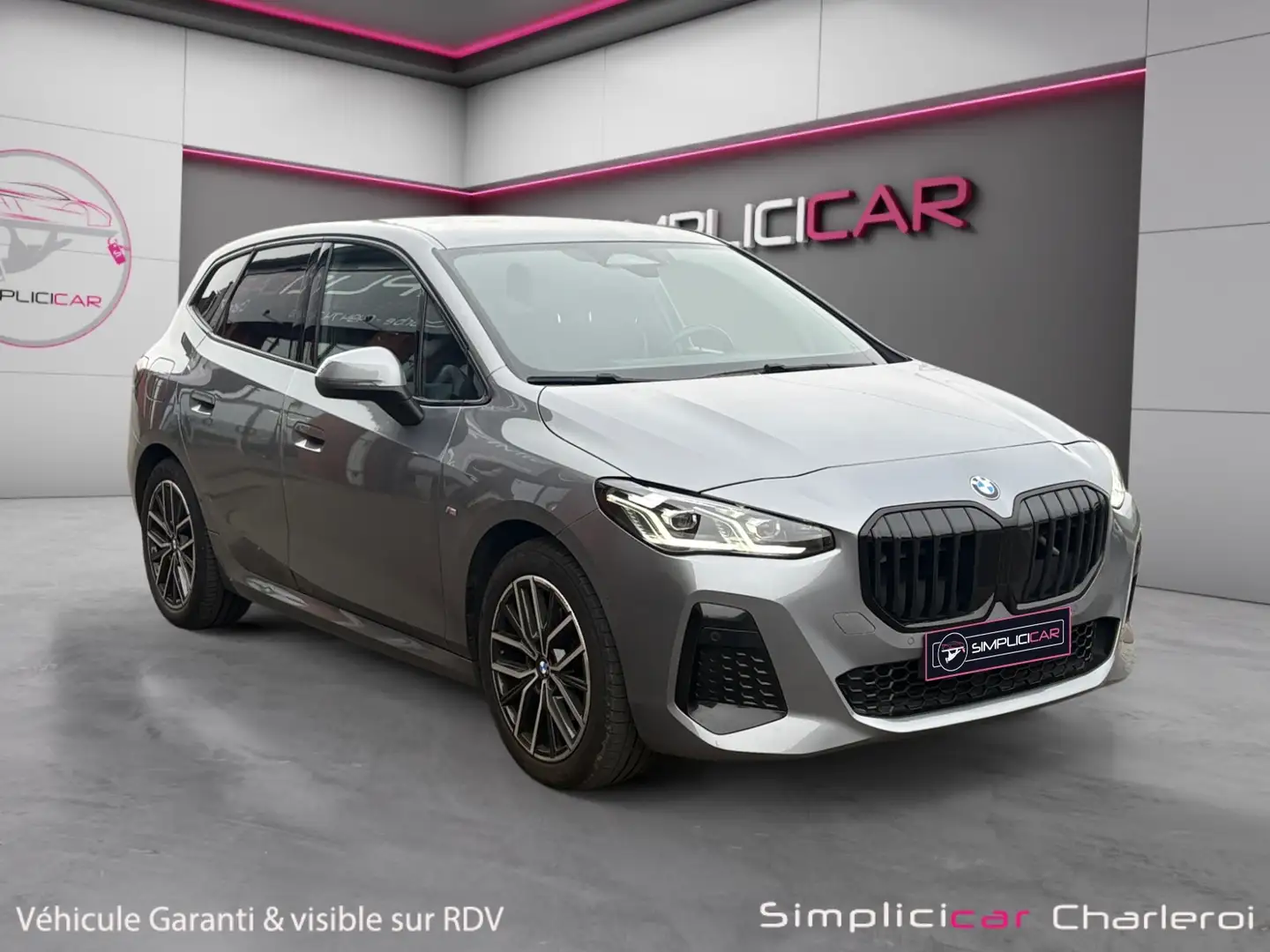 BMW 218 GARANTIE 12 MOIS* Tourer 218iA* Pack M* Gris - 1