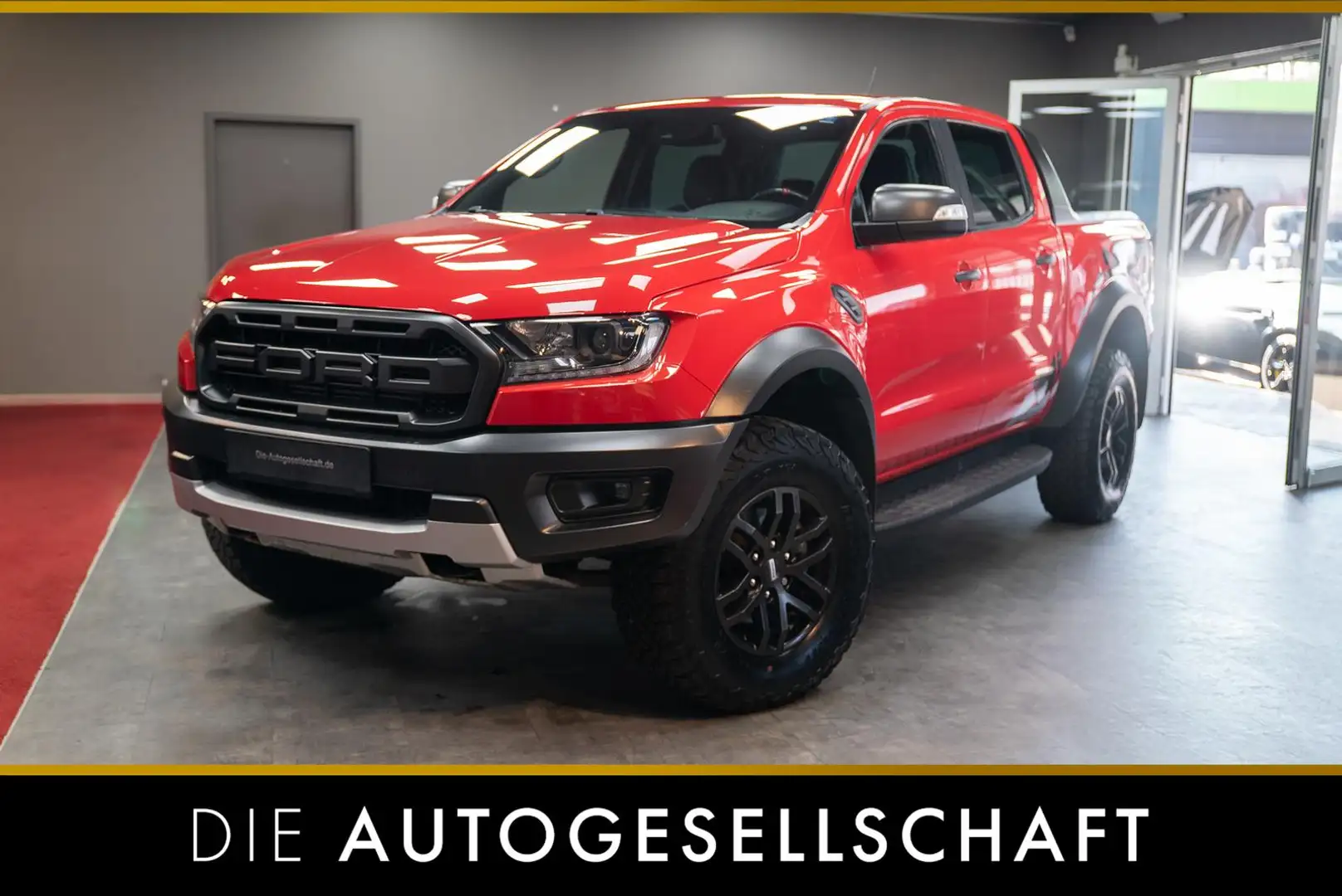 Ford Ranger Panther Raptor DC 4x4 2.0TDCi*LED*NAVI*AHK* Rot - 1