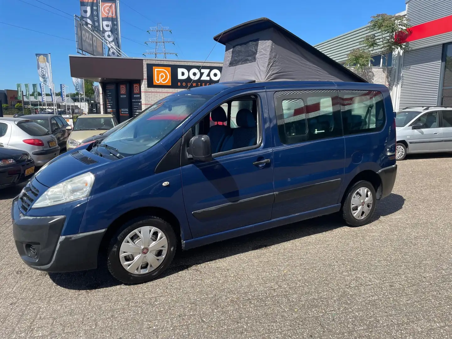 Fiat SCUDO AB camper weinig km Blau - 2