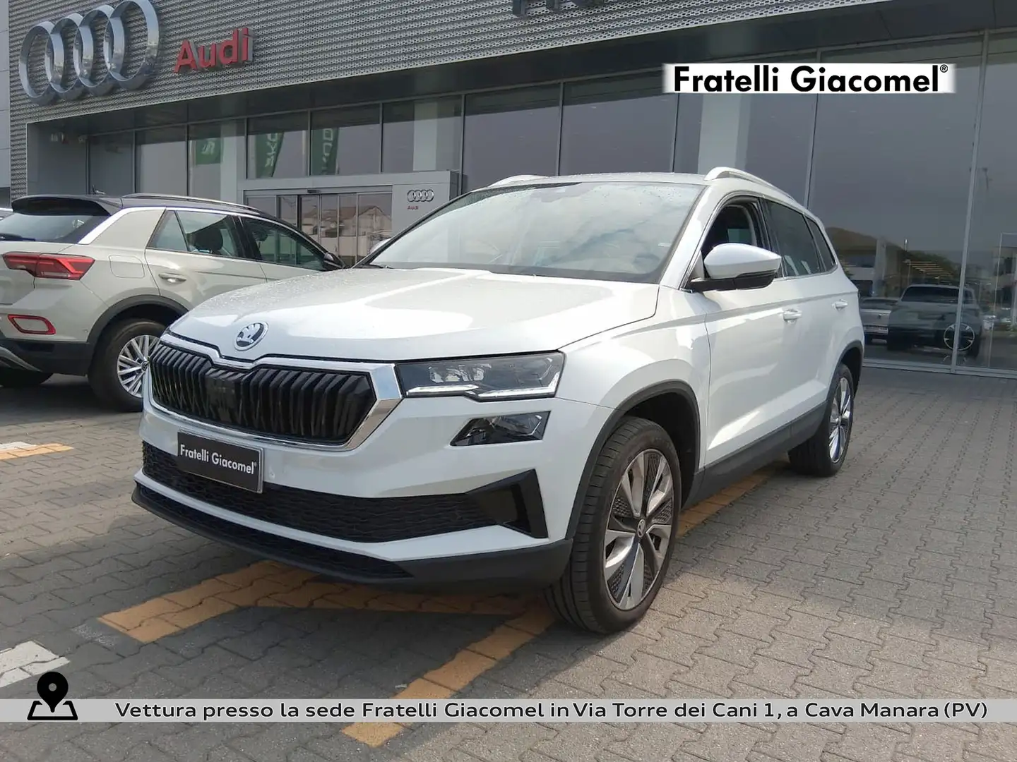 Skoda Karoq 2.0 tdi evo style 115cv dsg Blanc - 1