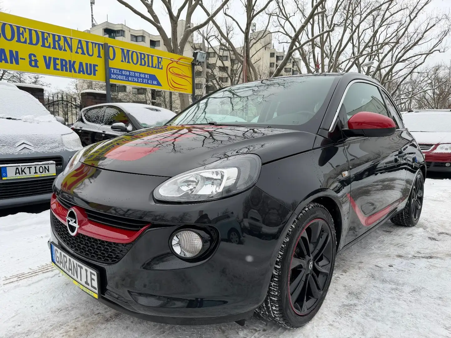 Opel Adam Slam*SCHECKHEFT Noir - 1