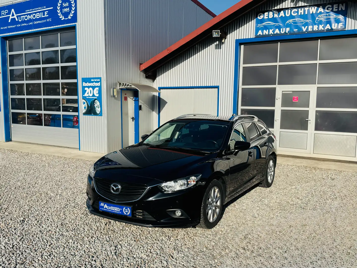 Mazda 6 Center-Line 2.2 Kombi PDC NAVI SITZHZG KLIMAAUT Schwarz - 1