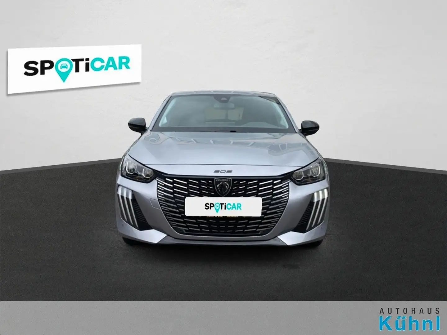 Peugeot 208 Allure PureTech 100 EAT8 Automatik Grau - 2