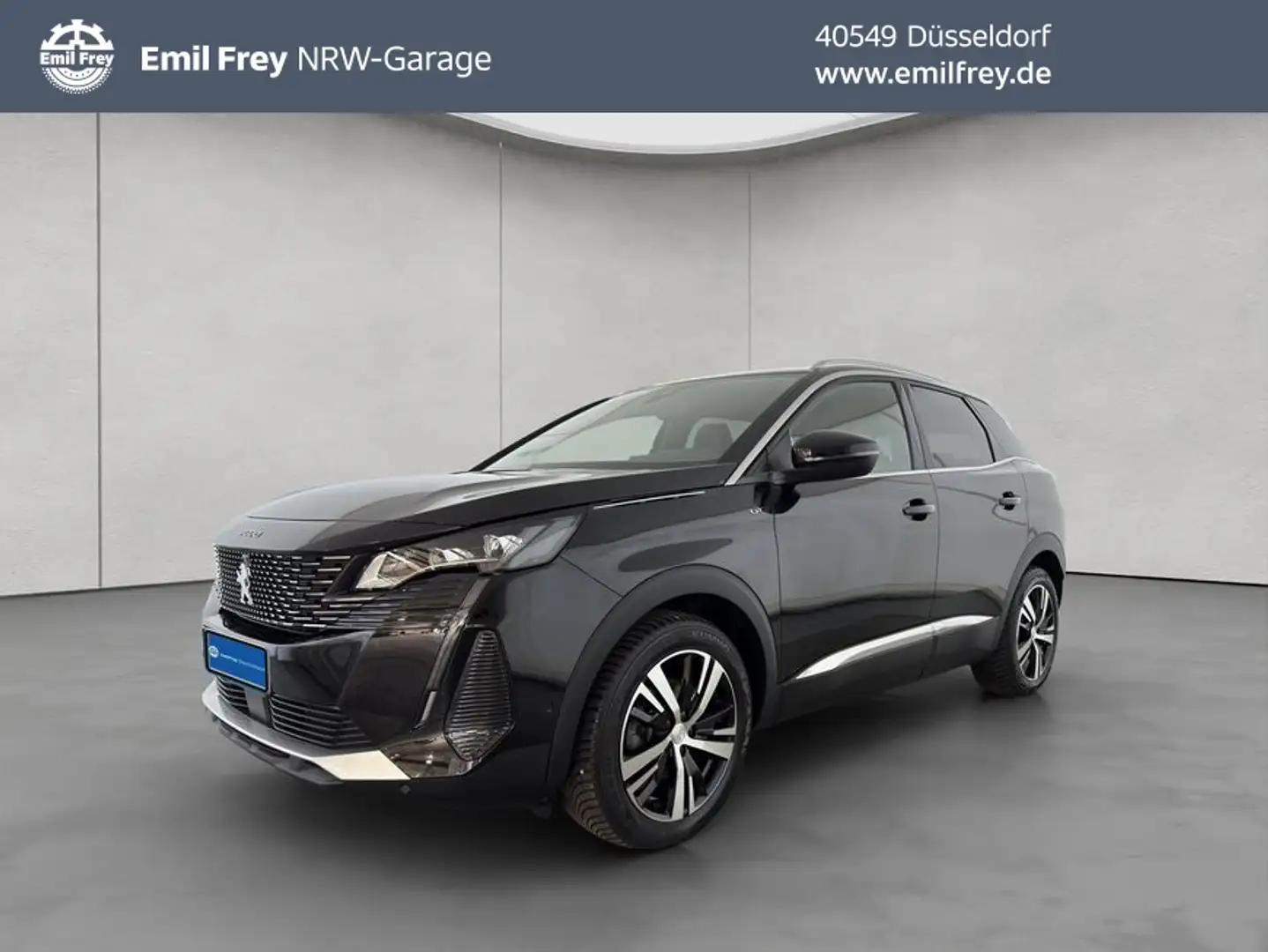 Peugeot 3008 Hybrid 136 e-DSC6 GT LED+NAVI+AHK+SHZ Nero - 1
