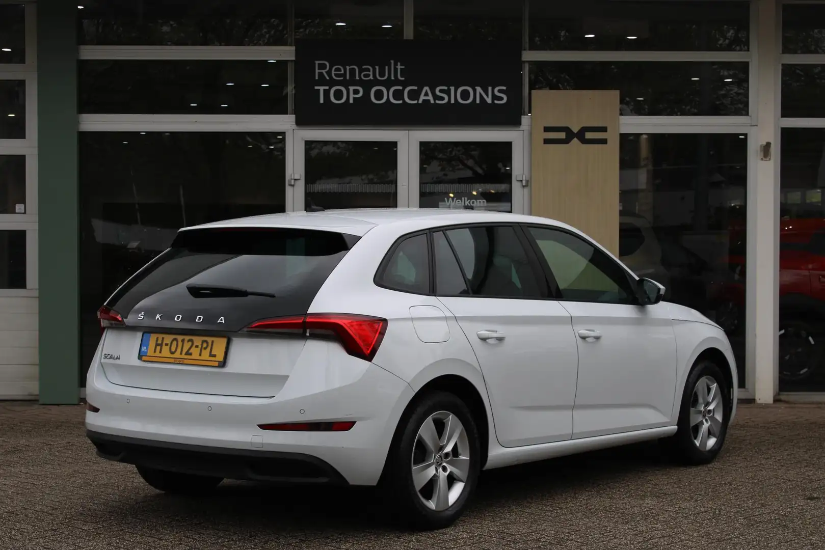 Skoda Scala 1.0 TSI Sport Business Apple Carplay Android auto Blanc - 2