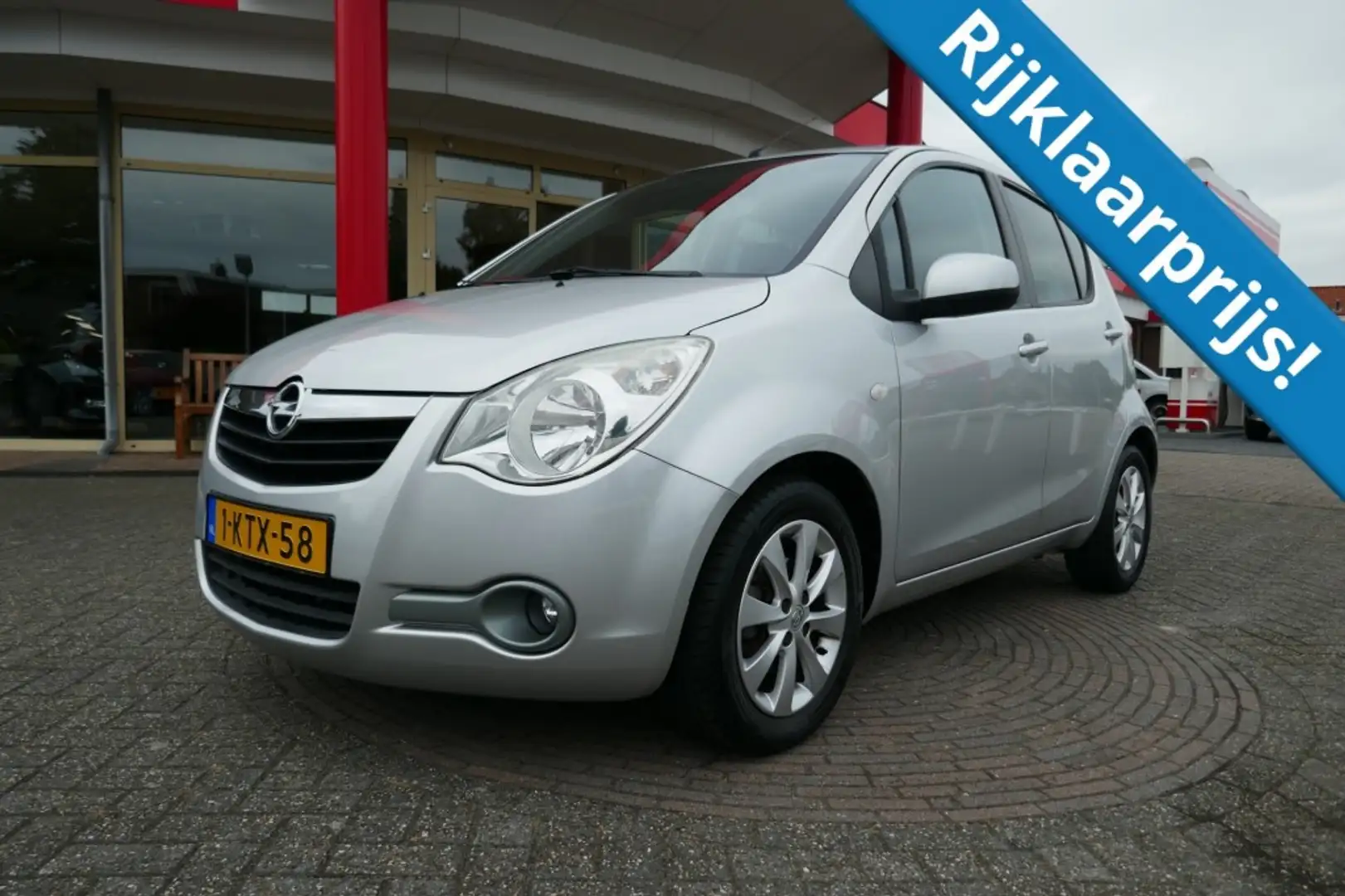 Opel Agila 1.2 EDITION  AIRCO/NL-AUTO Grijs - 1