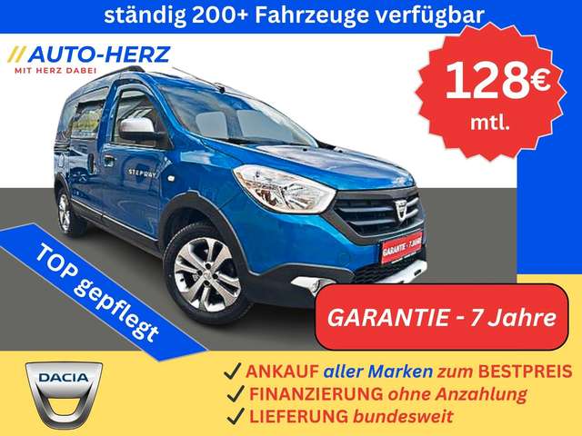 Imagine Dacia Dokker Stepway*Sitzhz+PDC+Klima+2x Schiebetüren*