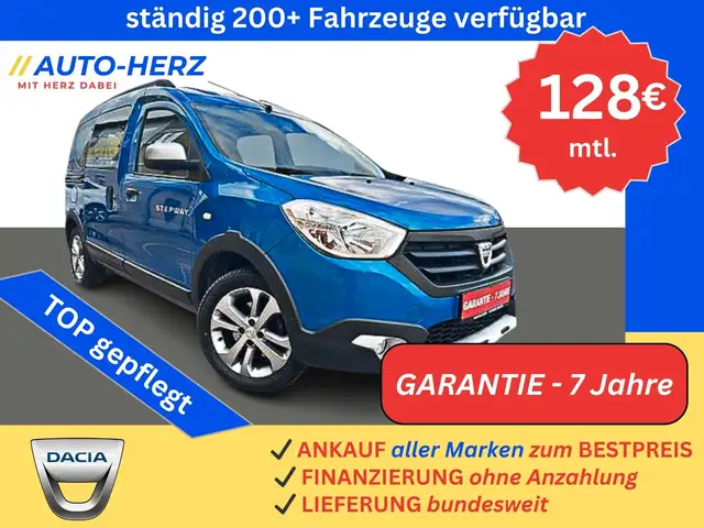 Dacia Dokker Stepway*Sitzhz+PDC+Klima+2x Schiebetüren*