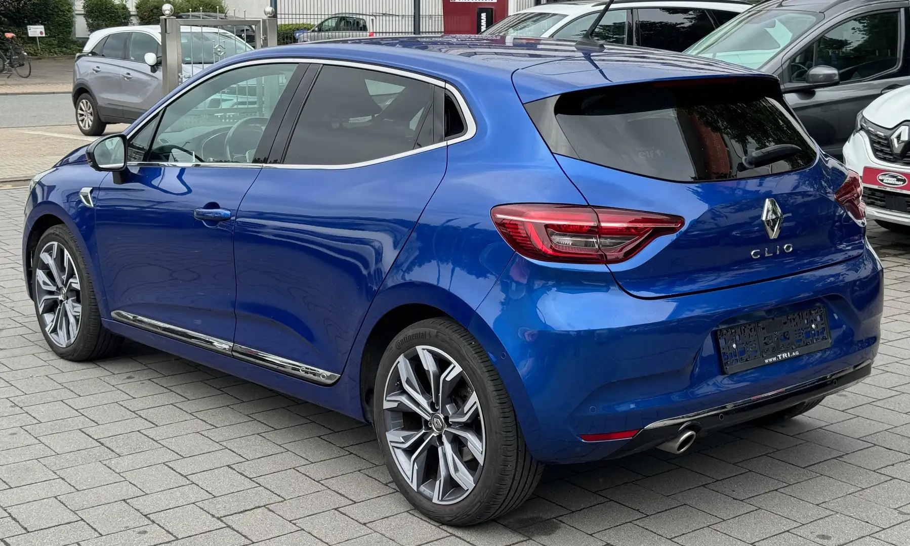 Renault Clio TÜV AU NEU/ Automatik /Navi/SITZ-HZ*Edition One Blauw - 2