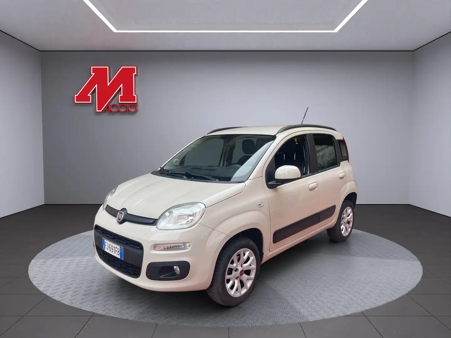 Fiat Panda Panda 0.9 t.air t. natural power Lounge 80cv Beige - 1