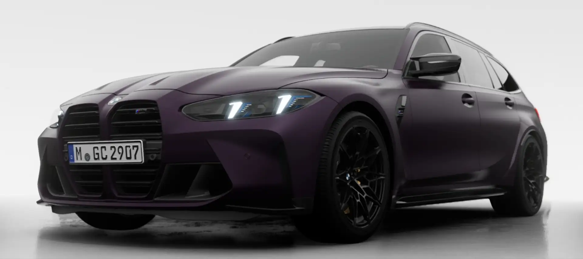 BMW M3 Competition Ultimate Package FROZEN PURPLE++ Violet - 2