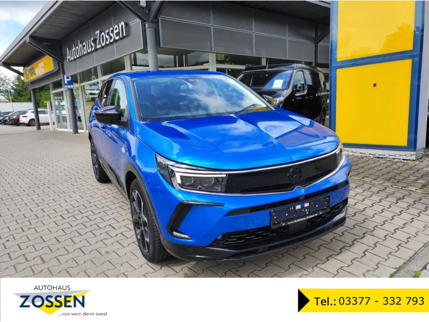 Opel Grandland GS Line 1.5 D Navi+Kamera+Kurvenlicht Blau - 1