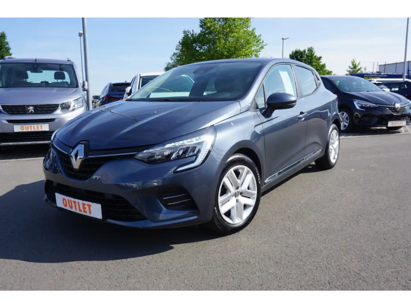Renault Clio 1.0 TCe90-Klima-Tempo-Sitzhz-LED-DAB-EU6 Grau - 1