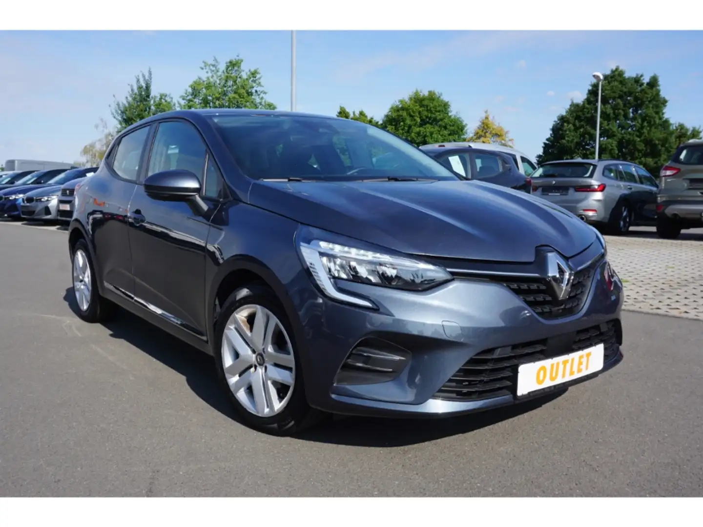 Renault Clio 1.0 TCe90-Klima-Tempo-Sitzhz-LED-DAB-EU6 Grau - 2