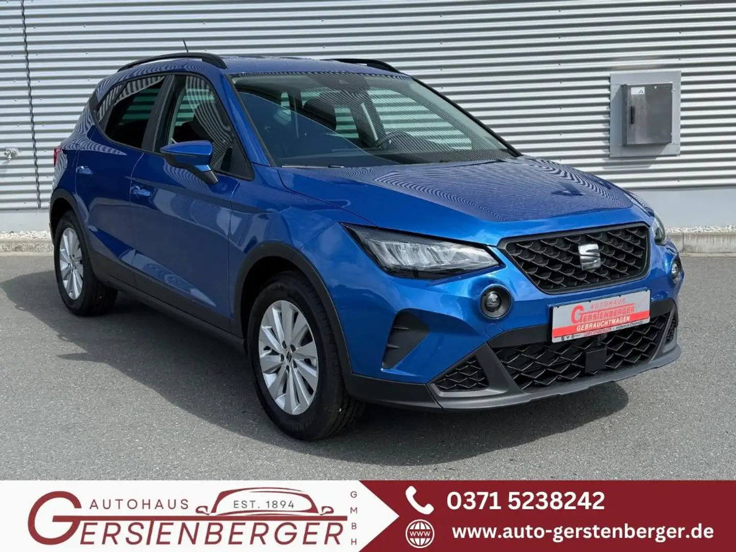 SEAT Arona Vamos 1.0 TSI 95 PS ANDROID AUTO/TEMPOMAT Blau - 1