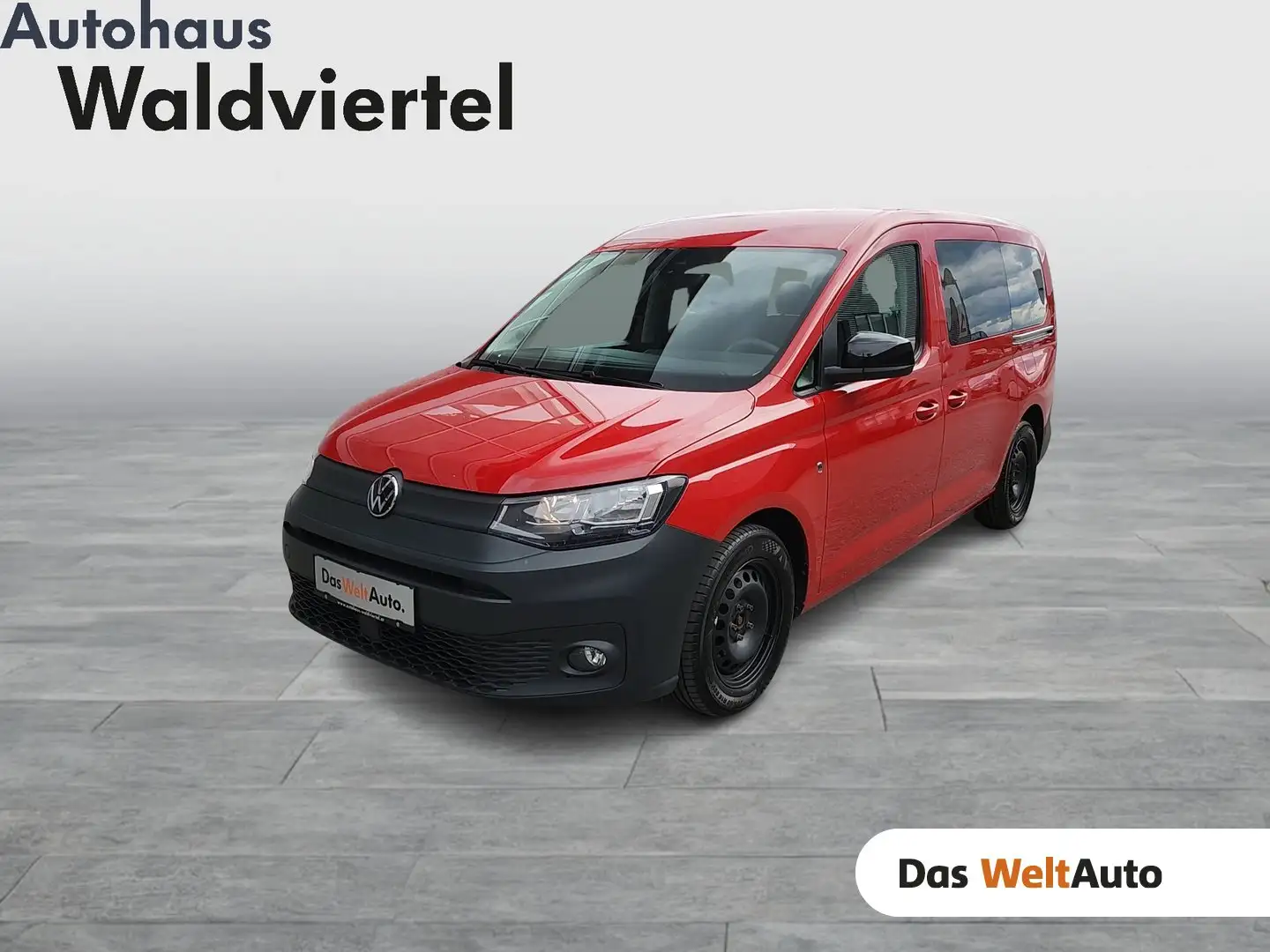 Volkswagen Caddy Maxi TDI 4MOTION Rot - 1