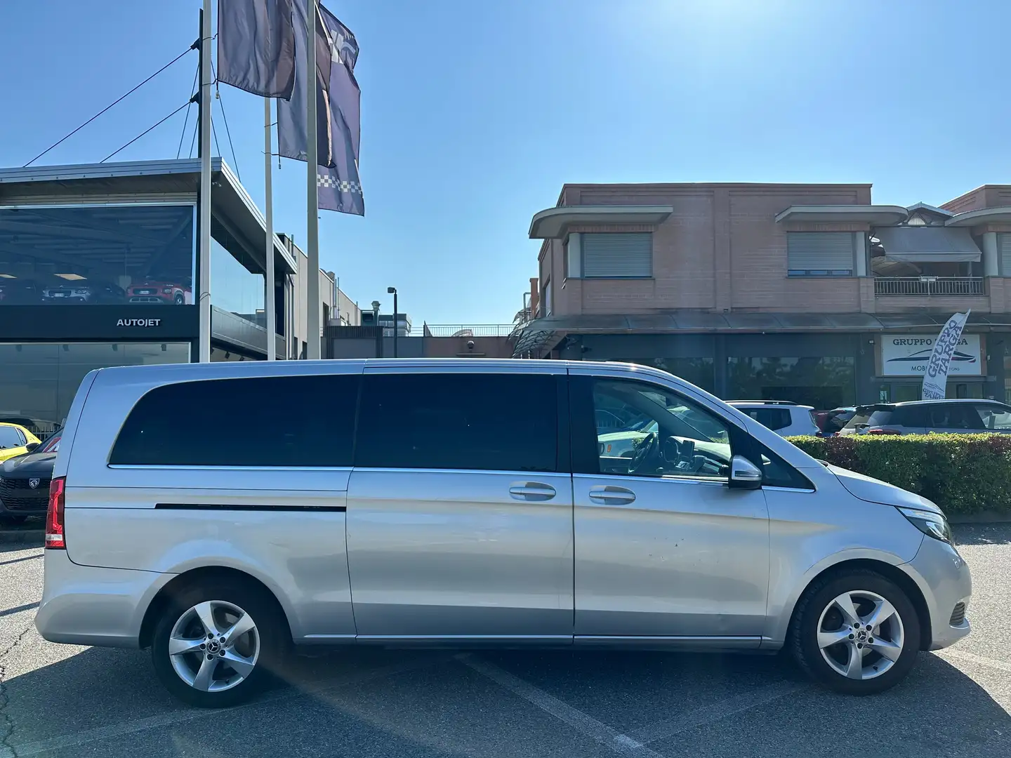 Mercedes-Benz V Classe V - 200 d Sport EXTRALONG E6 - 8 POSTI Argento - 1