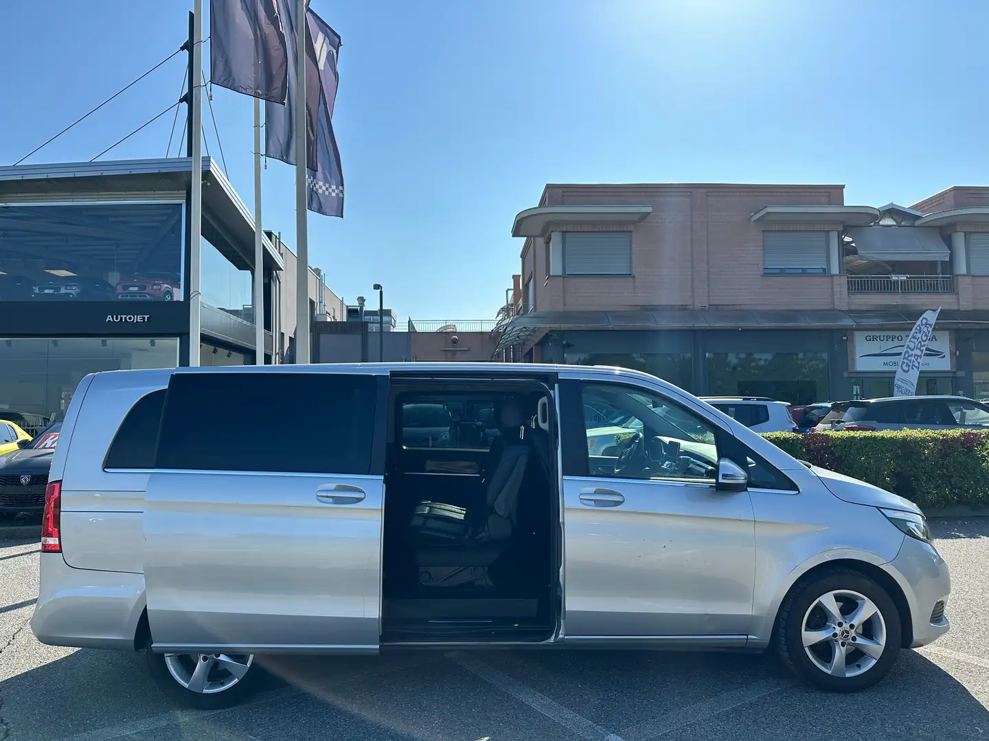 Mercedes-Benz V Classe V - 200 d Sport EXTRALONG E6 - 8 POSTI Argento - 2