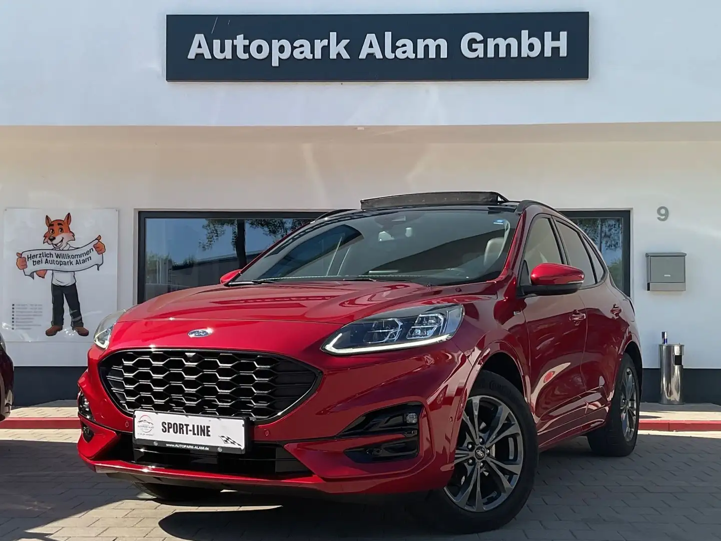 Ford Kuga ST-Line X 4x4 Aut.AHK LED Nav Pano RFK ViCo Rouge - 1
