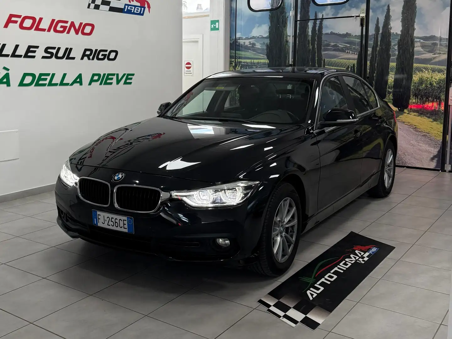BMW 316 Serie 3 F30 2015 Berlina 316d Business Advantage Nero - 1