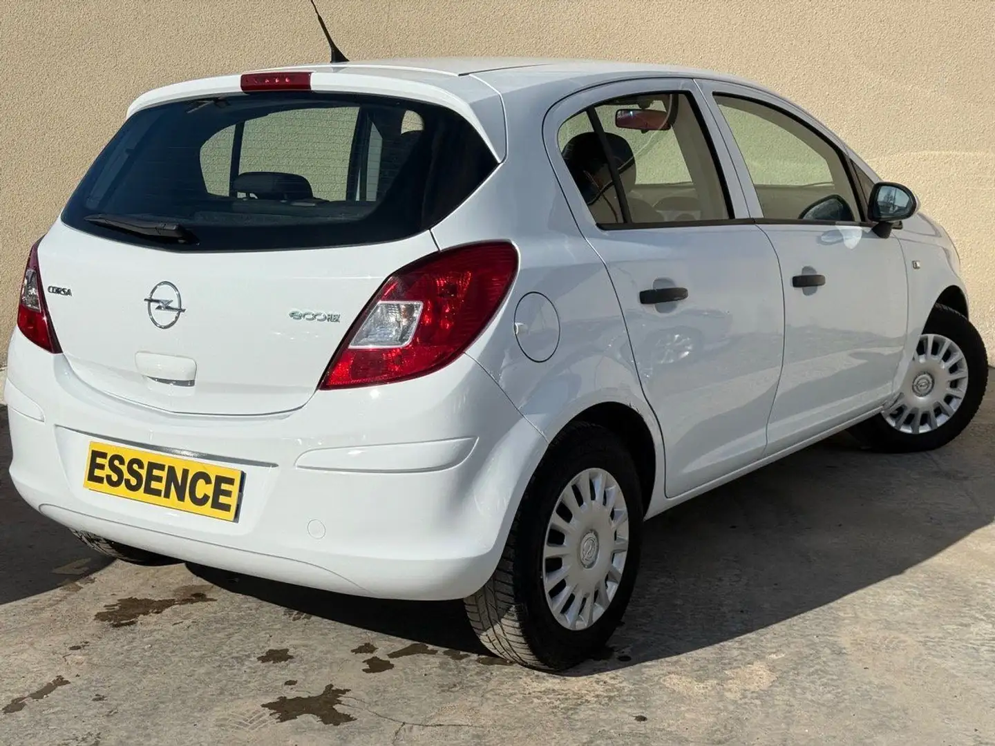 Opel Corsa 1.0 - 60ch Twinport Essentia (4 CV) 2009 %2B GARAN Wit - 2