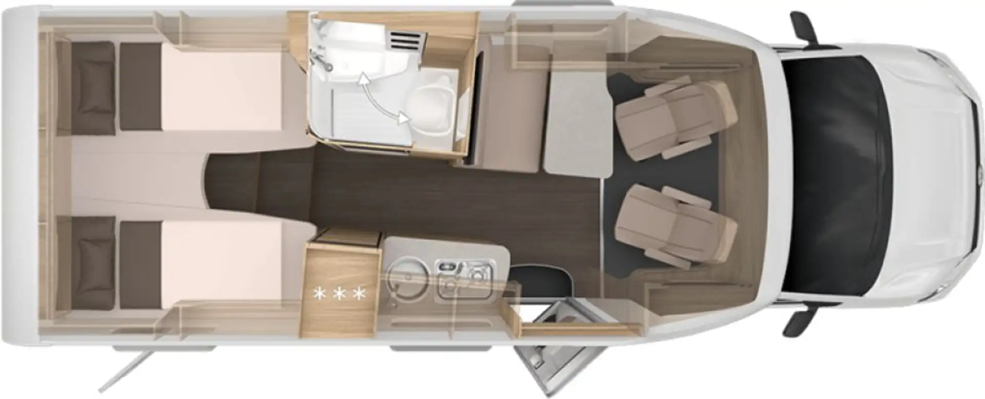 Knaus Van TI Plus 650 MEG Platinum Selection Grau - 1