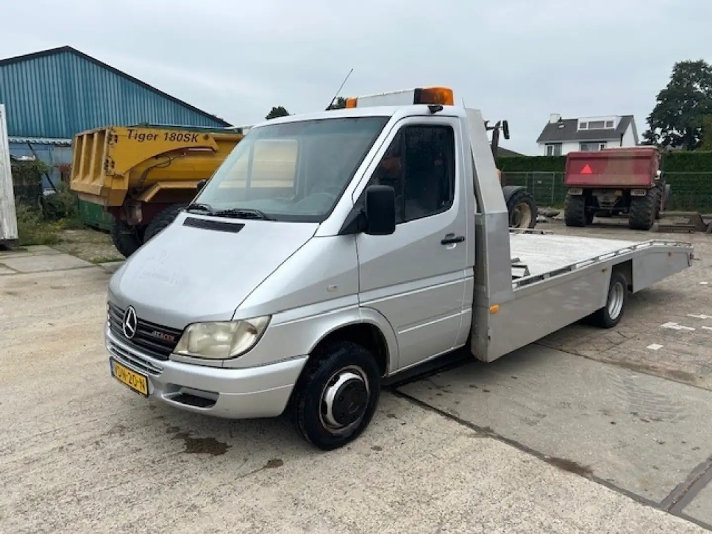 Mercedes-Benz 413 CDI Oprijwagen Semi-automaat!! Срібний - 1