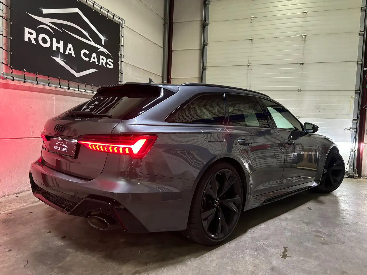 Audi RS6 quattro PANO, 4WS, Carbon (Fabrieks garantie tot 2 Gris - 2