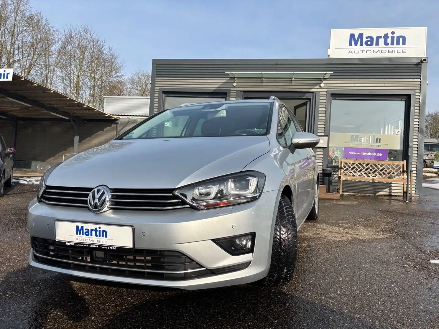 Volkswagen Golf Sportsvan VII Allstar *Navi+BI-Xenon* Silber - 1