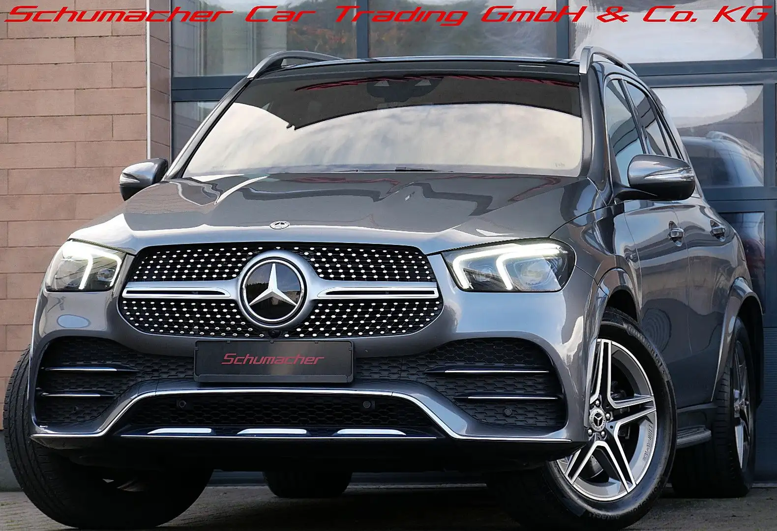 Mercedes-Benz GLE 350 de 4M. AMG,360,HUD,Pan.Belüftung,Burmest. Grau - 1