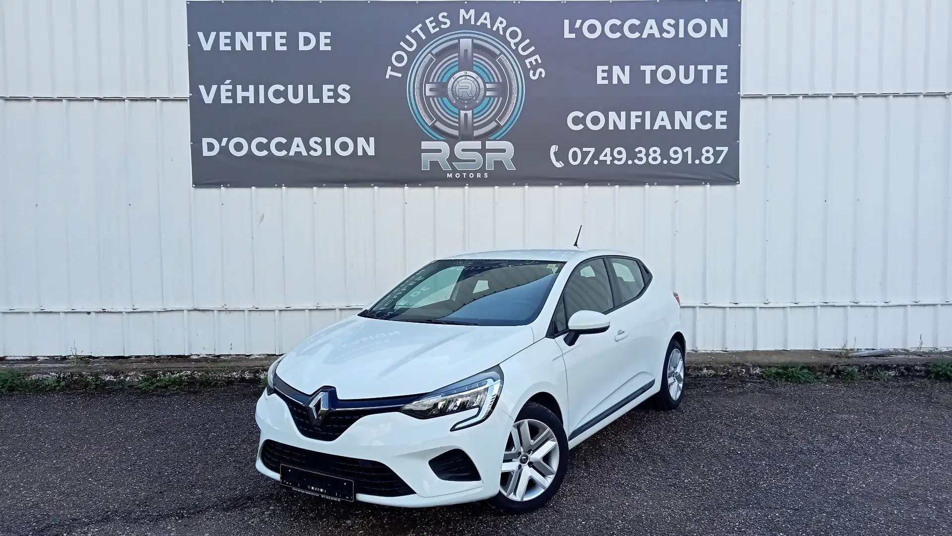 Renault Clio TCe 90 - 21 Zen Blanc - 1